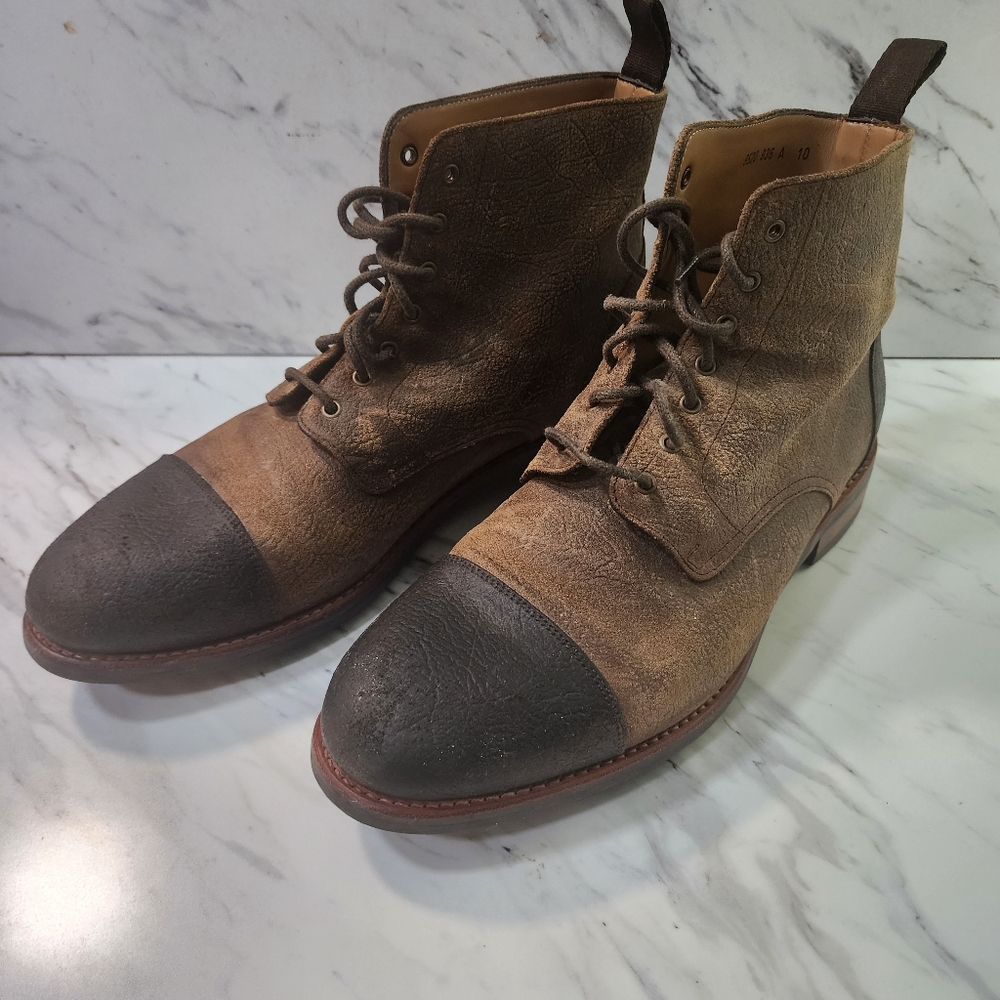 Taft A9 The Dragon Boot Cap Toe Lace Up Combat Boots Men's 10